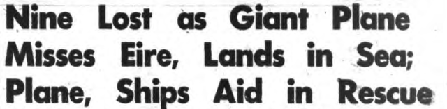 Headline from New York Daily Times, 1949